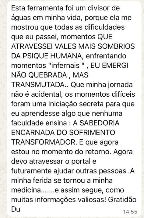 Depoimento: mudança real de direção