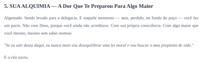 Página: Sua Alquimia